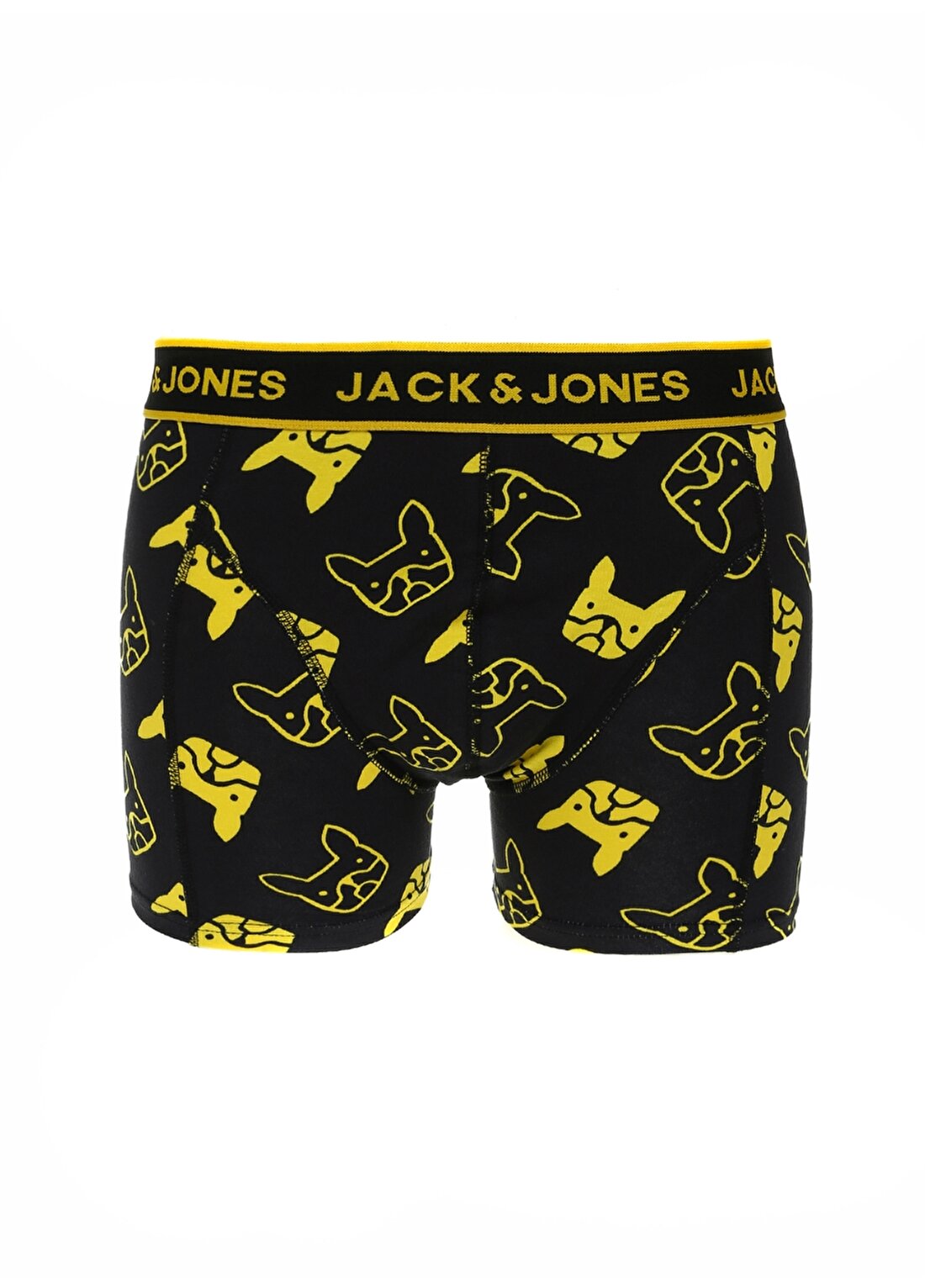 Jack & Jones Siyah Erkek Boxer 12225104_JACHUGO DOG TRUNK TRY