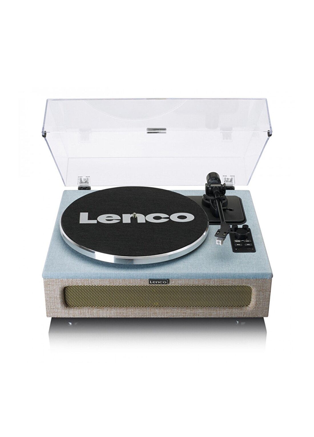 Lenco LS-440 BUBG Mavi Krem 4 Hoparlörlü Bluetoothlu Pikap Plak Çalar