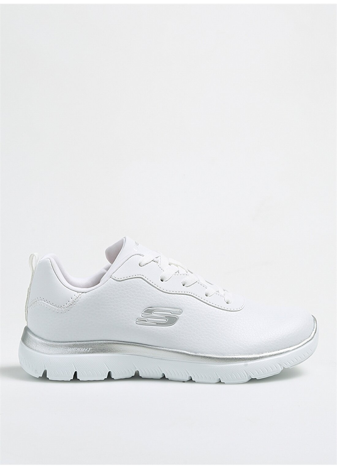 Skechers Beyaz - Gümüş Kadın Lifestyle Ayakkabı 896170TK WSL SUMMITS