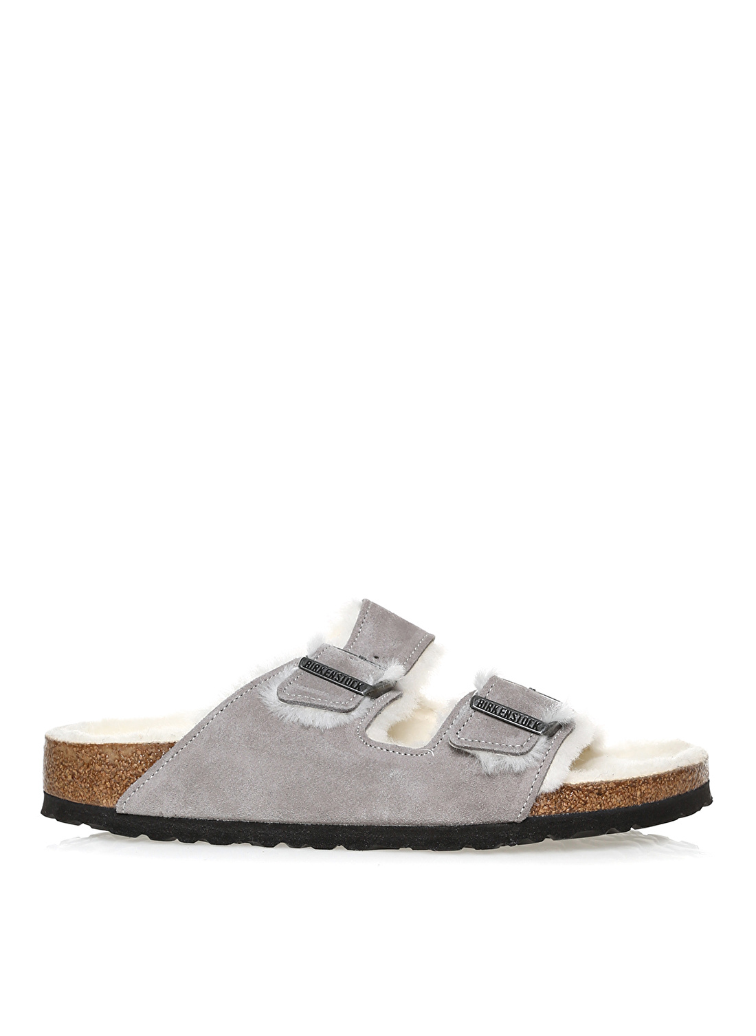 Birkenstock Taş Erkek Pelüş Ev Terliği 1017403 ARIZONA