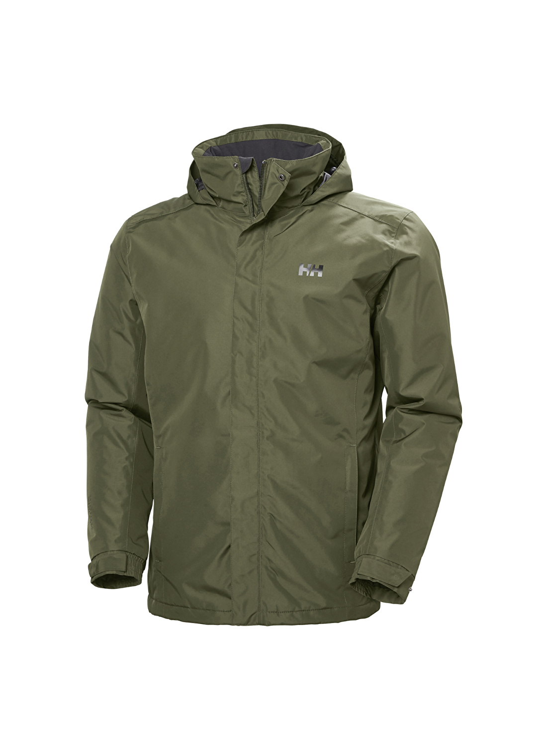 Helly Hansen Yeşil Erkek Düz Yaka Mont HHA.53117_DUBLINER INSULATED JACKET