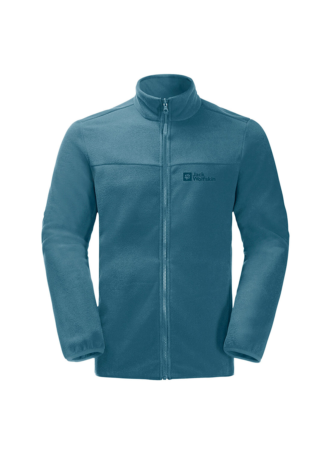 Jack Wolfskin Düz Mavi Erkek Polar Sweatshırt 1710551-4133 BEILSTEIN FZ M