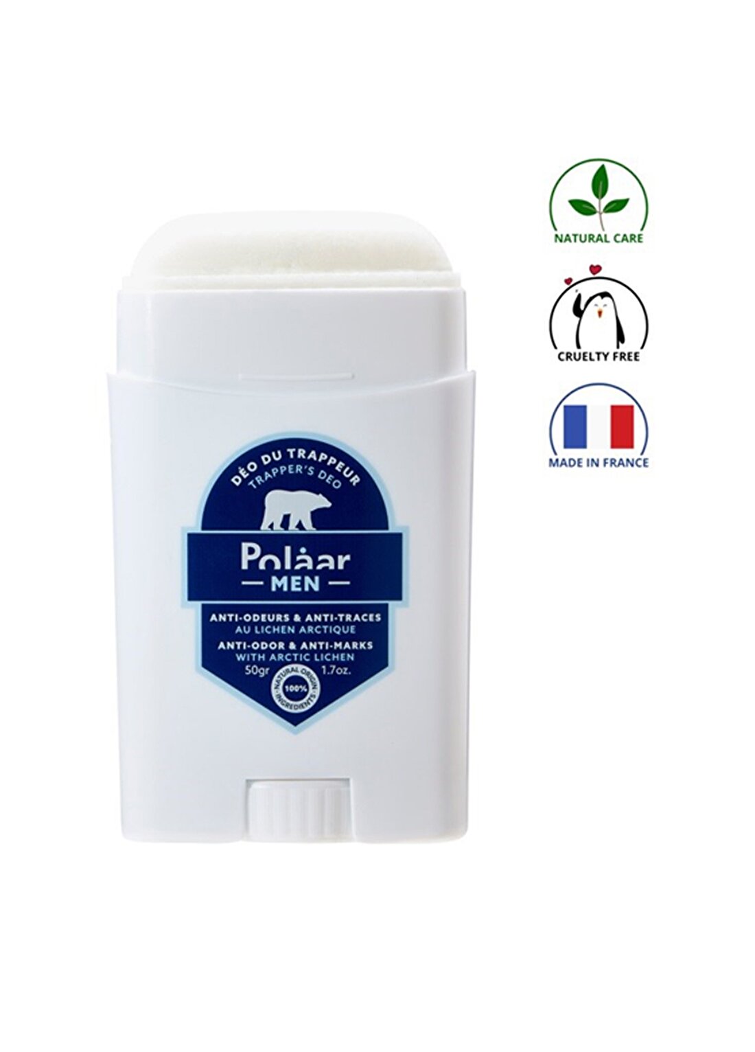 Polaar Koku Önleyici & İz Bırakmayan Mineral Roll-On Deodorant