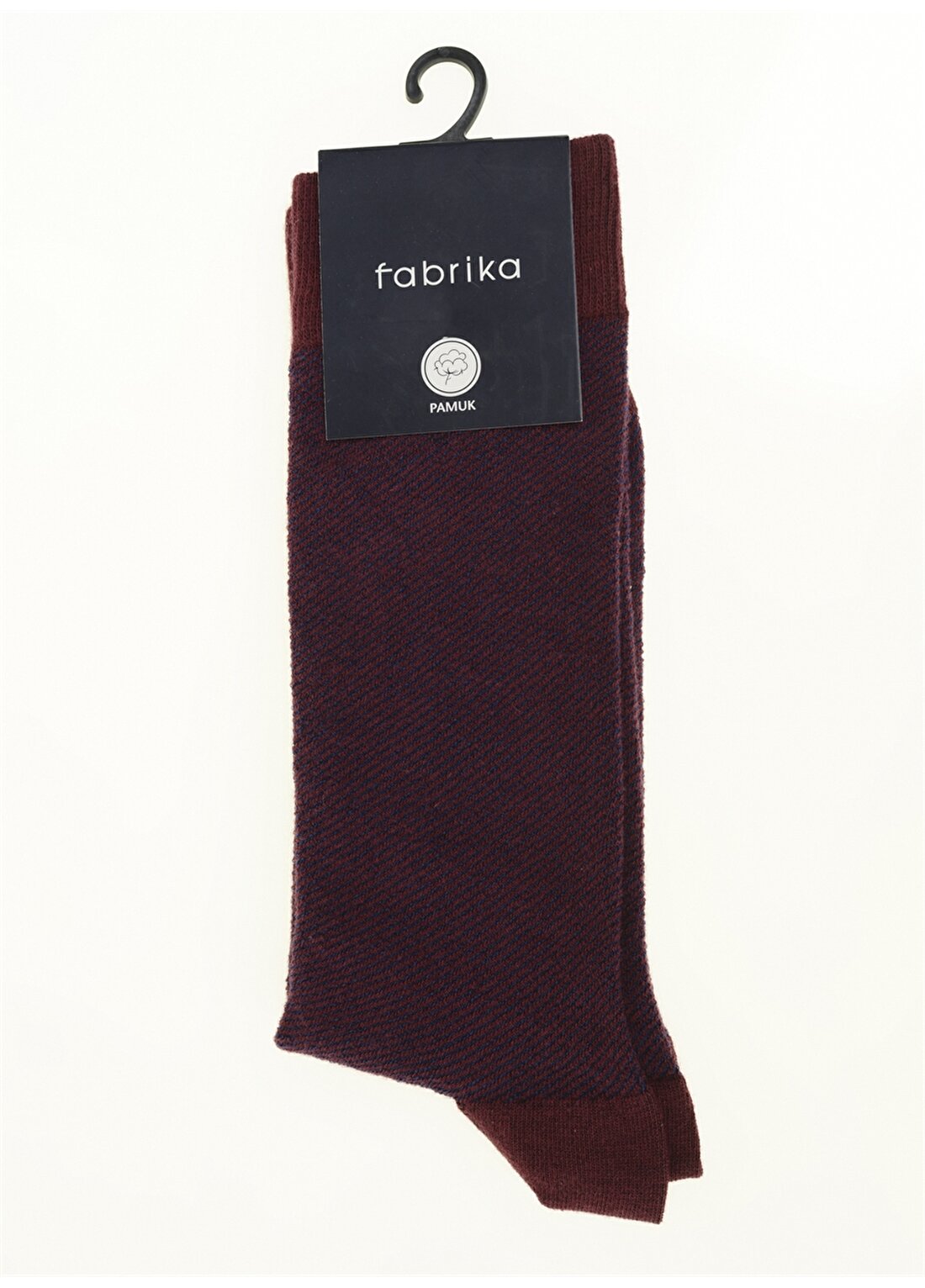 Fabrika Bordo Erkek Soket Çorap AYT01