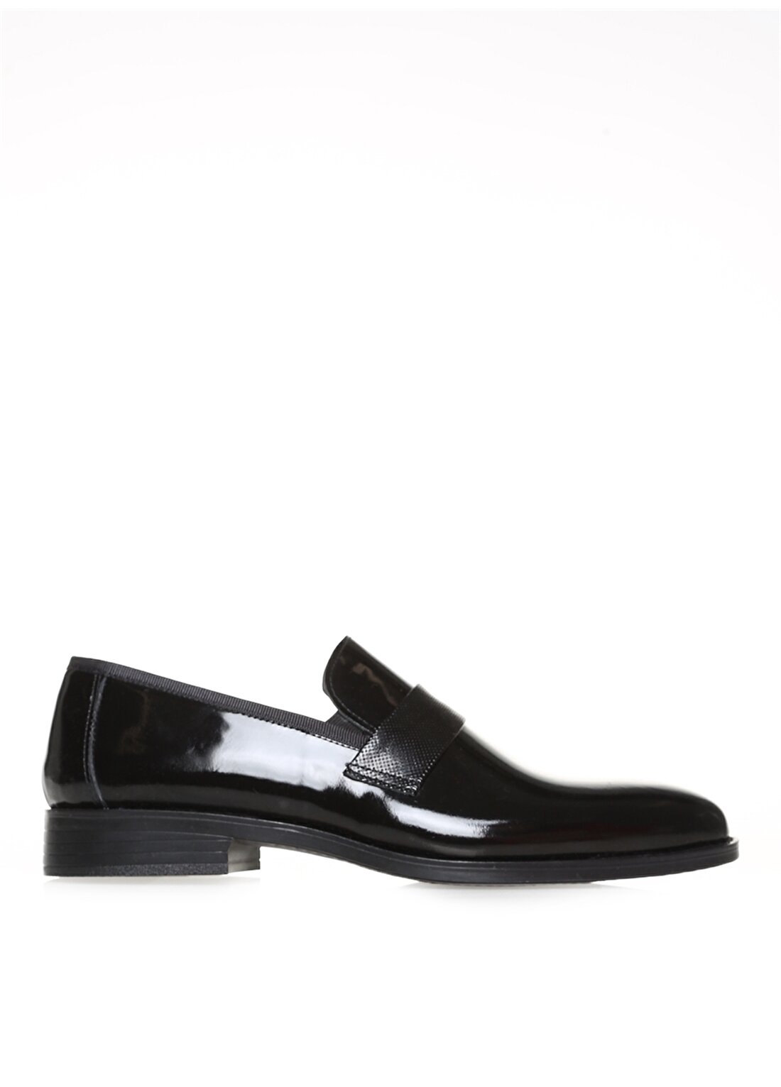 Fabrika Deri Siyah Erkek Klasik Ayakkabı MACEO