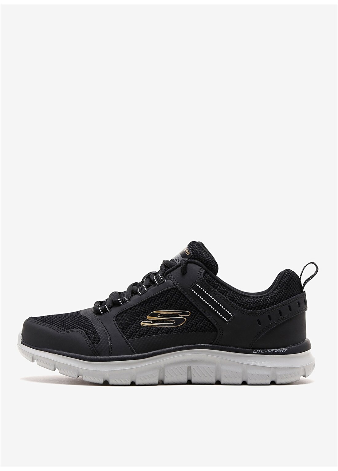 Skechers Siyah - Altın Erkek Yürüyüş Ayakkabısı 232001TK BKGD TRACK