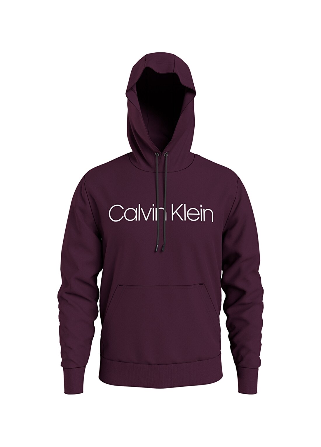 Calvin Klein Kapüşon Yaka Mor Erkek Sweatshırt K10K107033V2A
