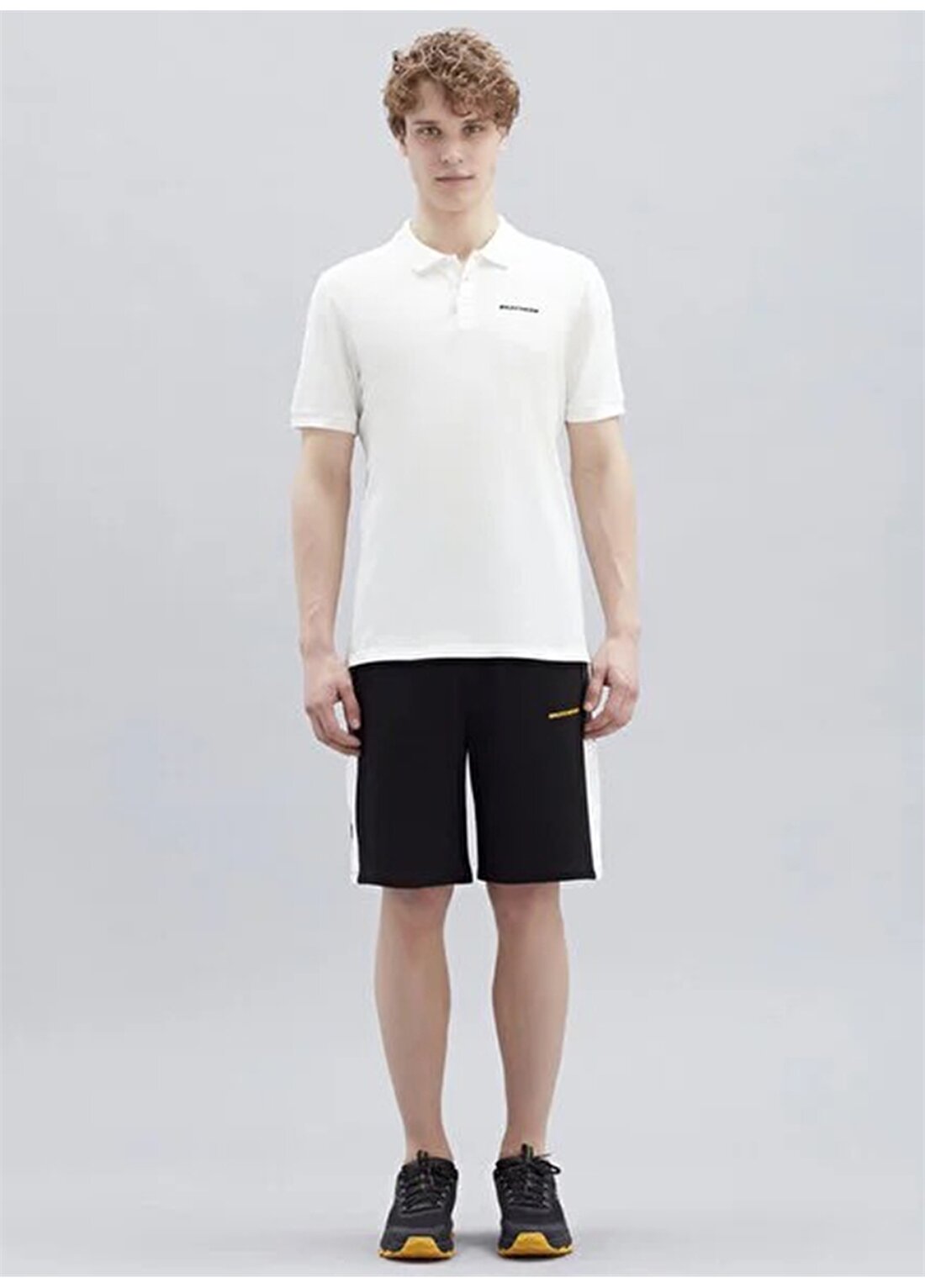 Skechers Beyaz Erkek Polo Yaka T-Shirt S211800-102 Polo M Short Sleeve Pol