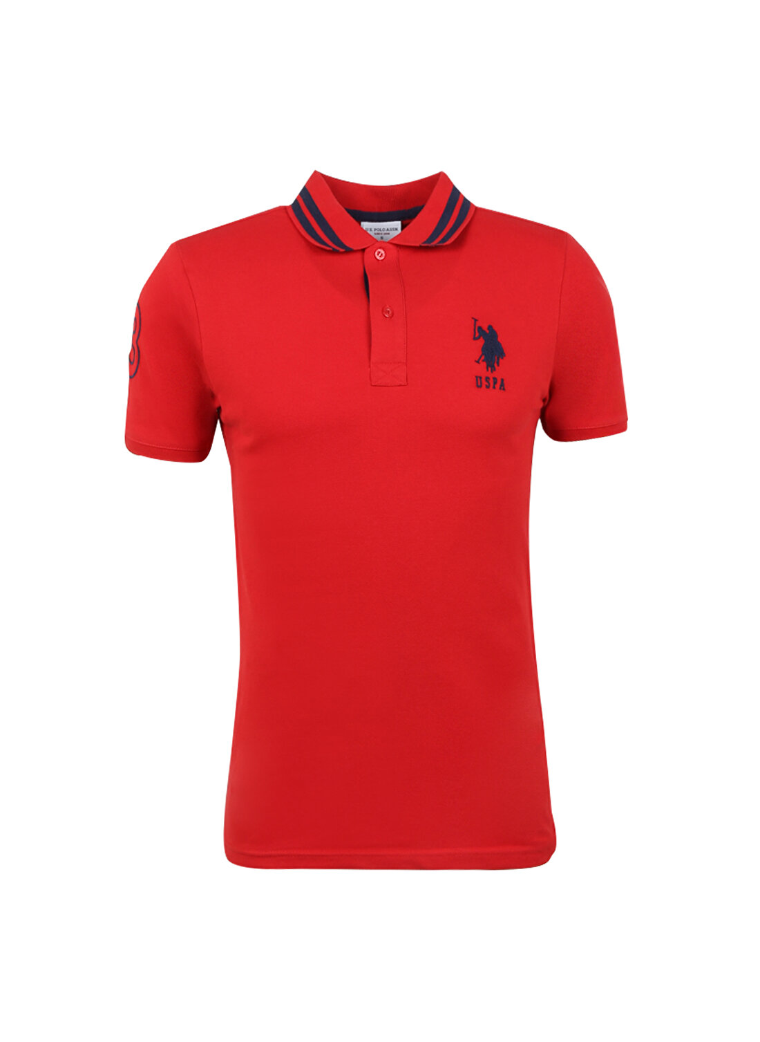 U.S. Polo Assn. Kırmızı Erkek Polo T-Shirt GSD01IY023