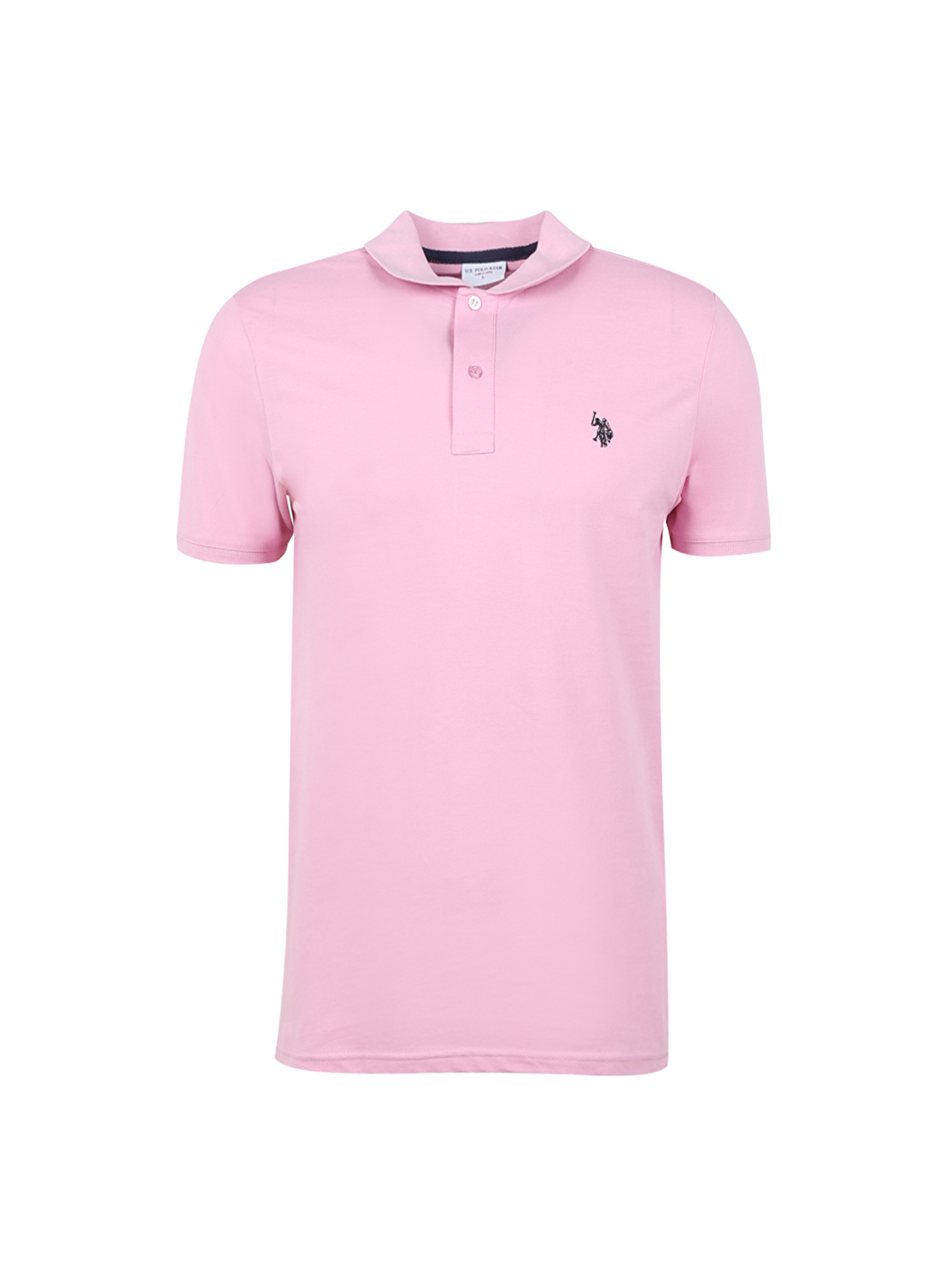 U.S. Polo Assn. Açık Pembe Erkek Polo T-Shirt GTP04IY023