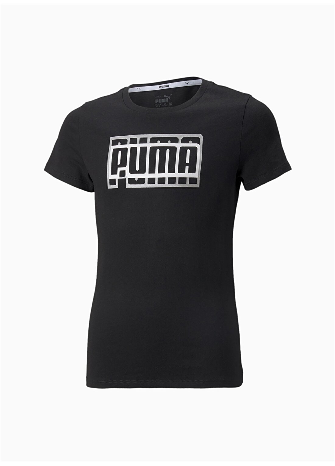 Puma Siyah Kız Çocuk T-Shirt 84693701 Alpha Tee
