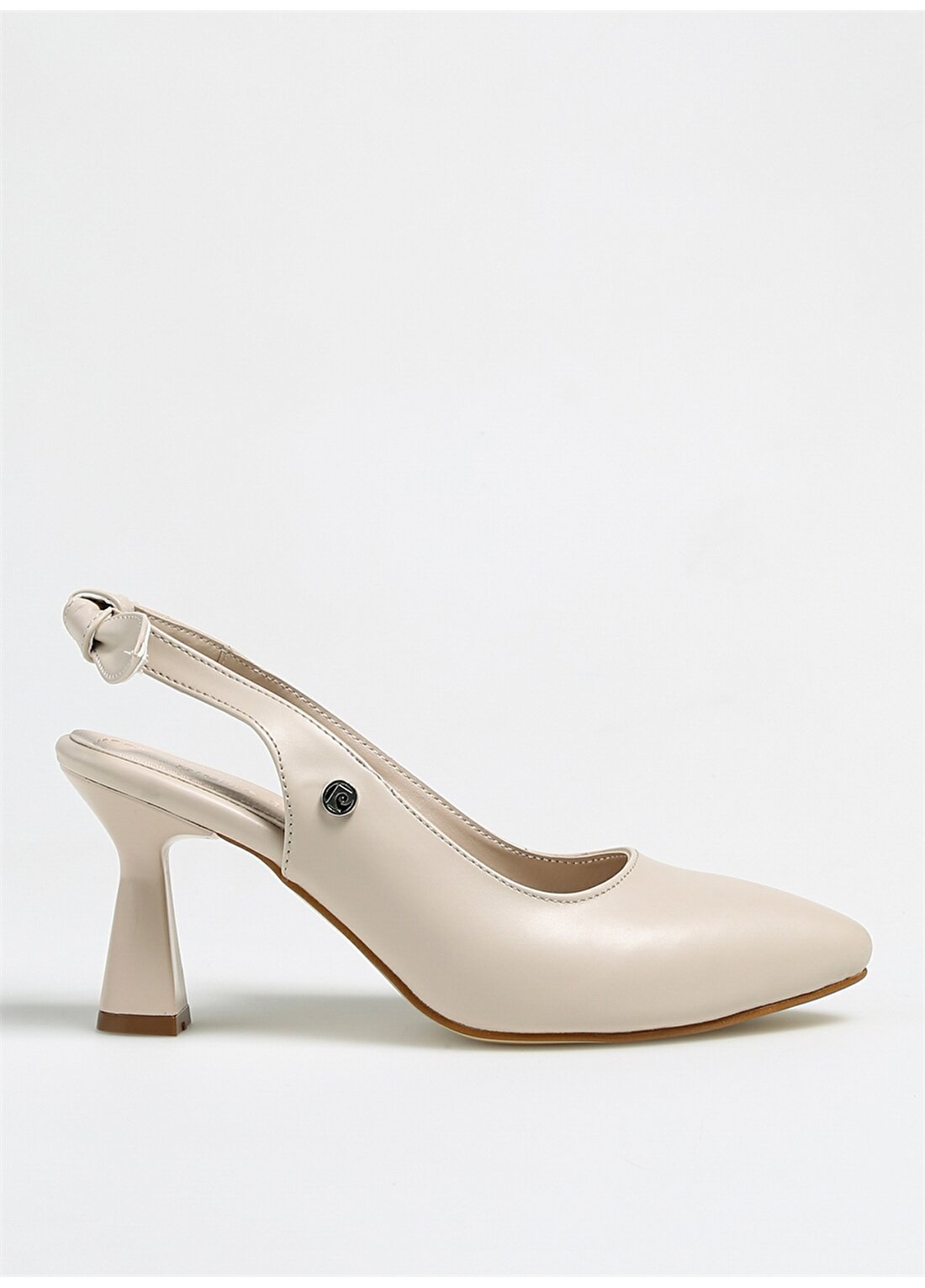 Pierre Cardin Krem Kadın Topuklu Ayakkabı PC-52284