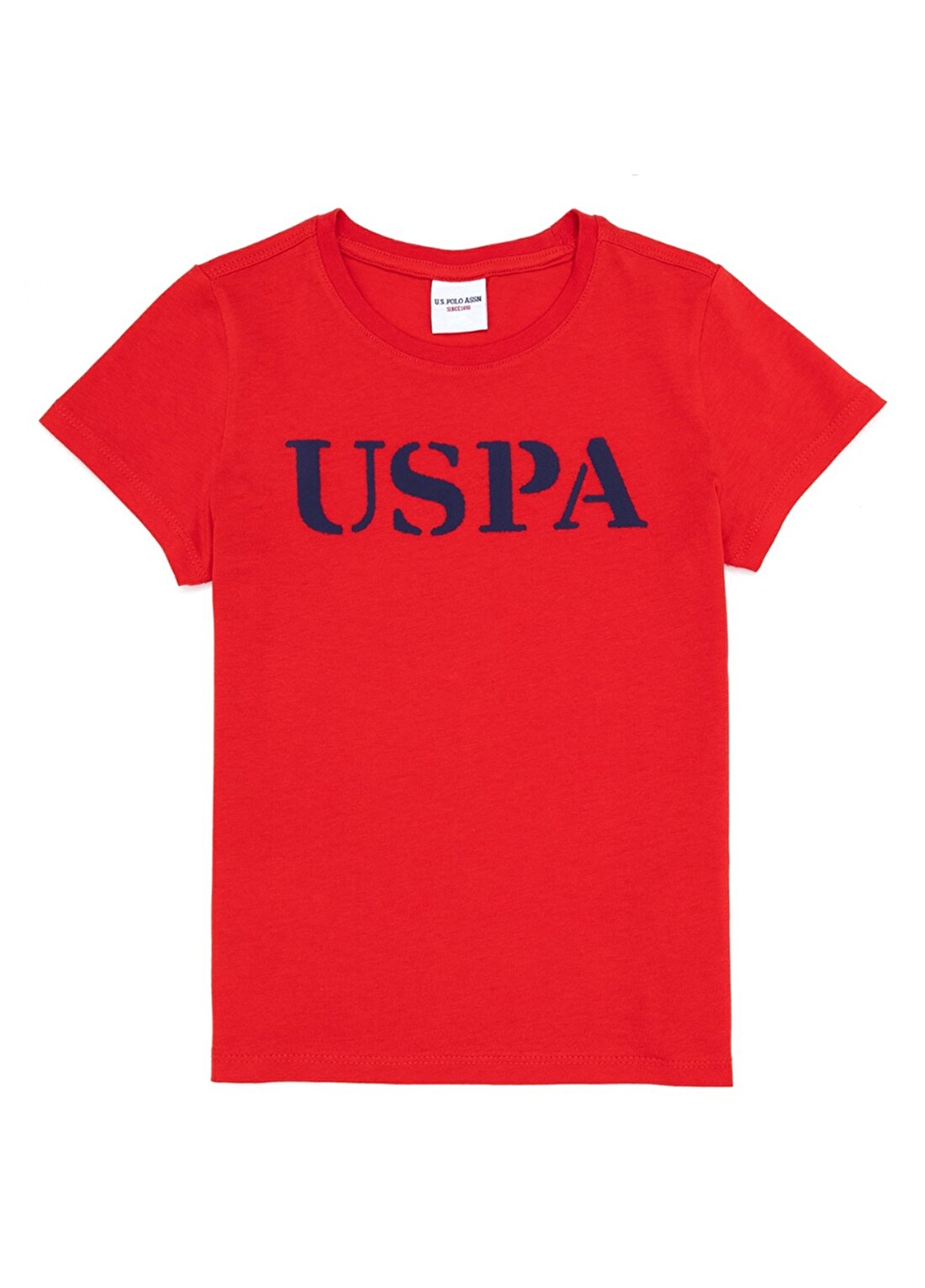 U.S. Polo Assn. Baskılı Kırmızı Erkek Çocuk T-Shirt GEARTKIDSIY023