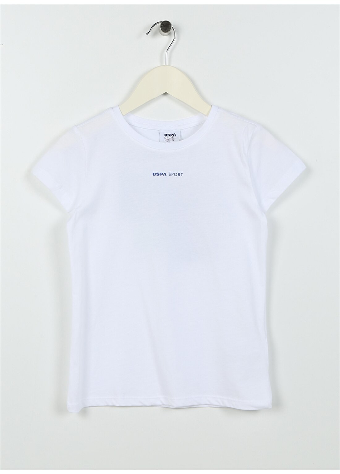 U.S. Polo Assn. Baskılı Beyaz Erkek Çocuk T-Shirt BANCAYKIDS