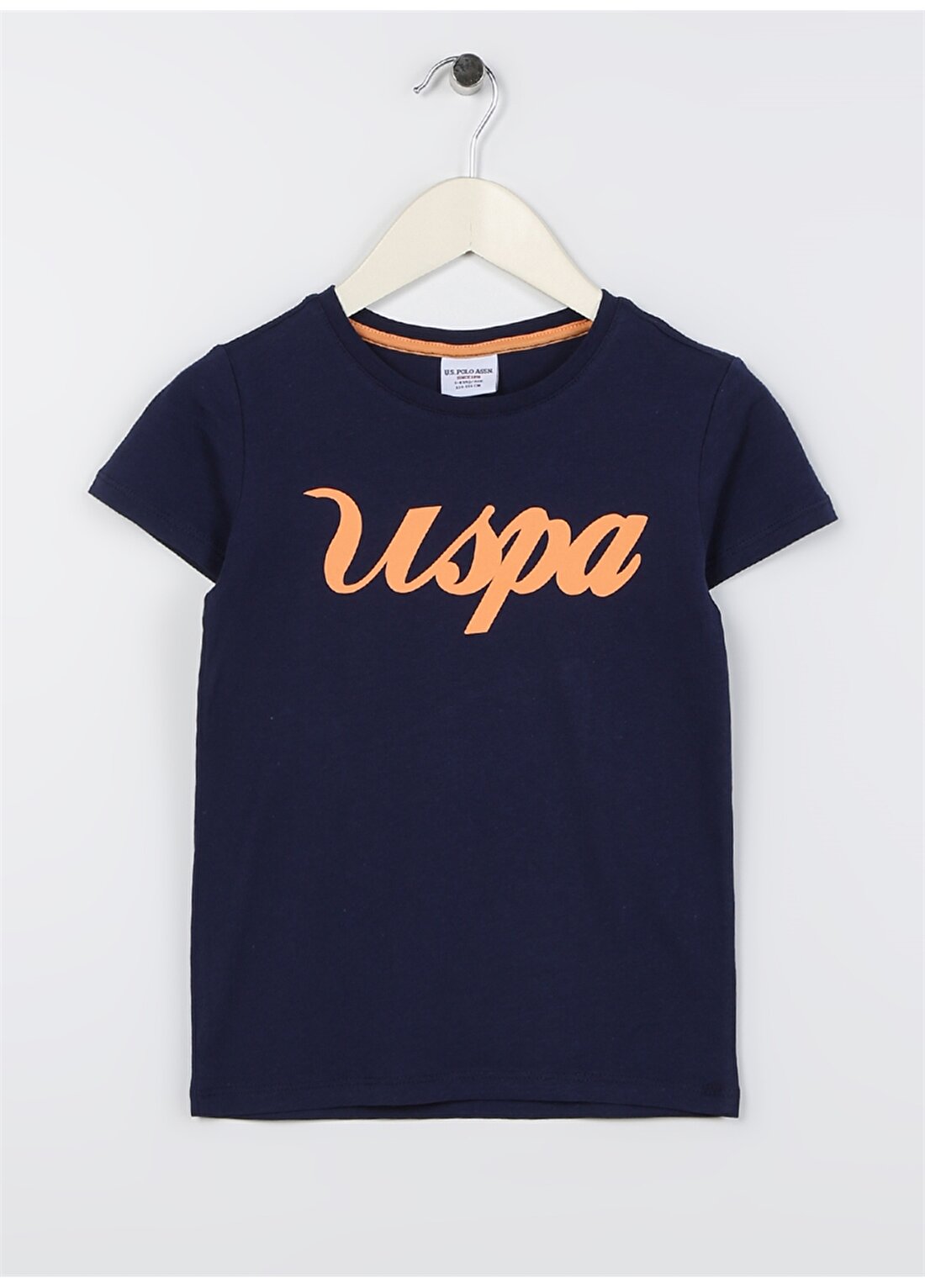 U.S. Polo Assn. Baskılı Lacivert Erkek Çocuk T-Shirt RAINIY023