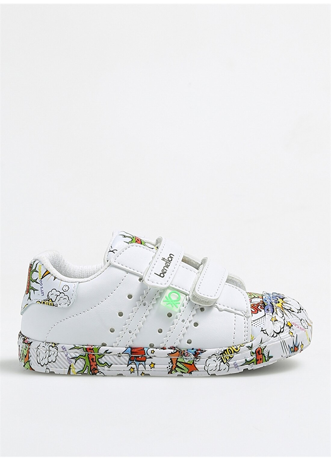 Benetton Beyaz Kız Çocuk Sneaker BN-30965