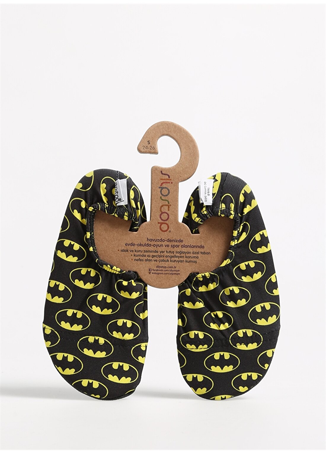 Slipstop Çok Renkli Bebek Deniz Ayakkabısı SS21120318 Batman Junior