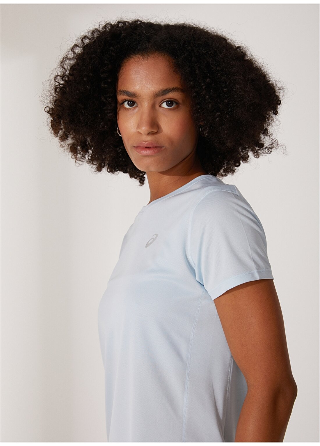 Asics Mavi Kadın T-Shirt 2012C335-404 CORE SS TOP