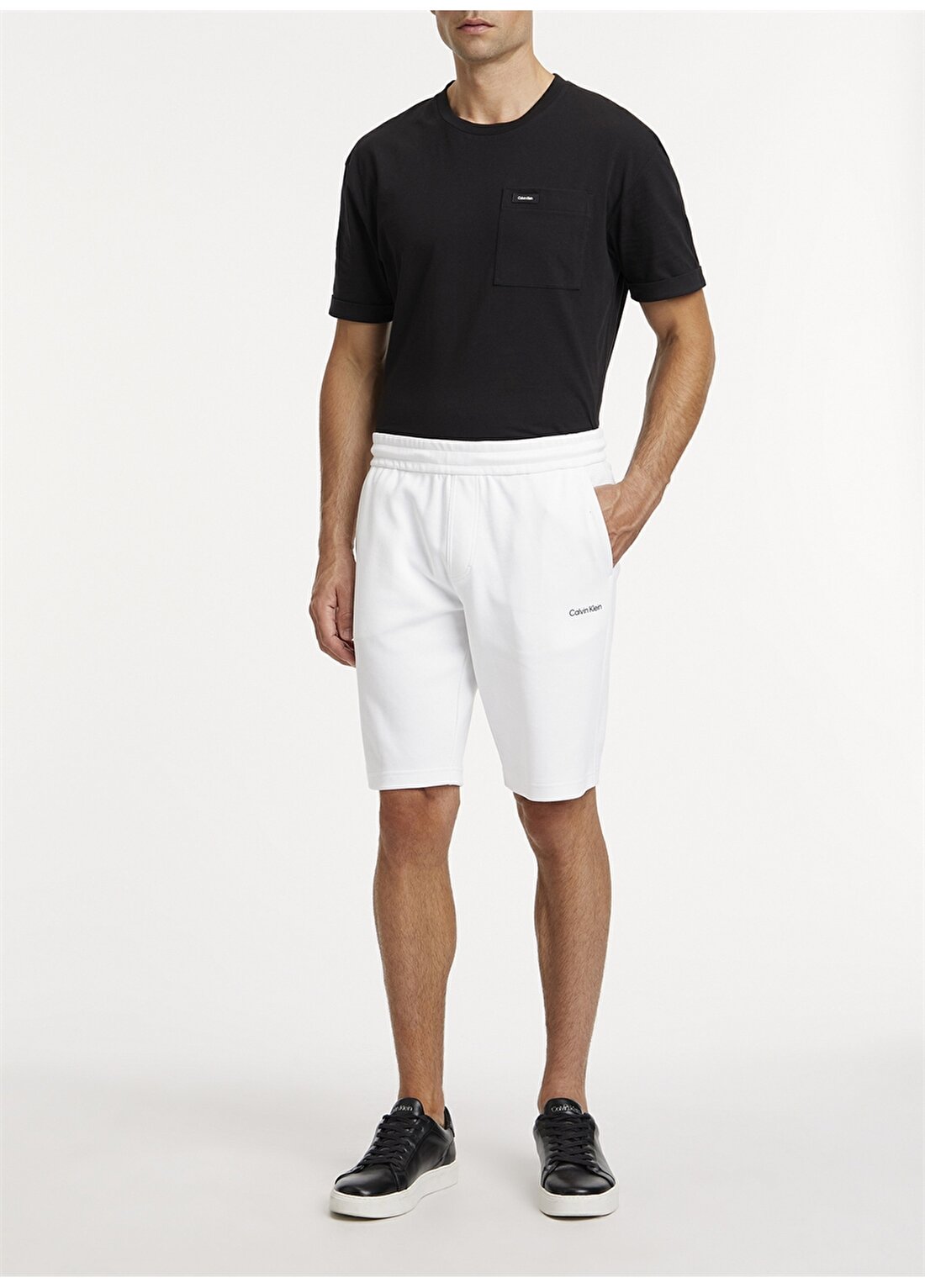 Calvin Klein Beyaz Erkek Regular Fit K10K111208YAF