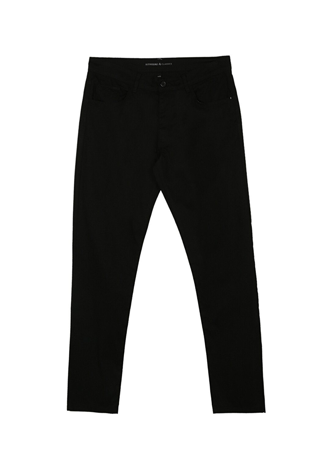 Altınyıldız Classics Normal Bel Boru Paça Comfort Fit Siyah Erkek Pantolon 4A012320009226