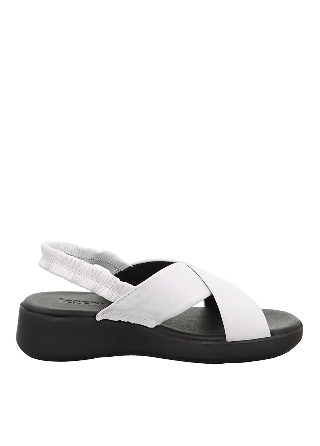 Legero Süet Beyaz Kadın Sandalet 2-000261