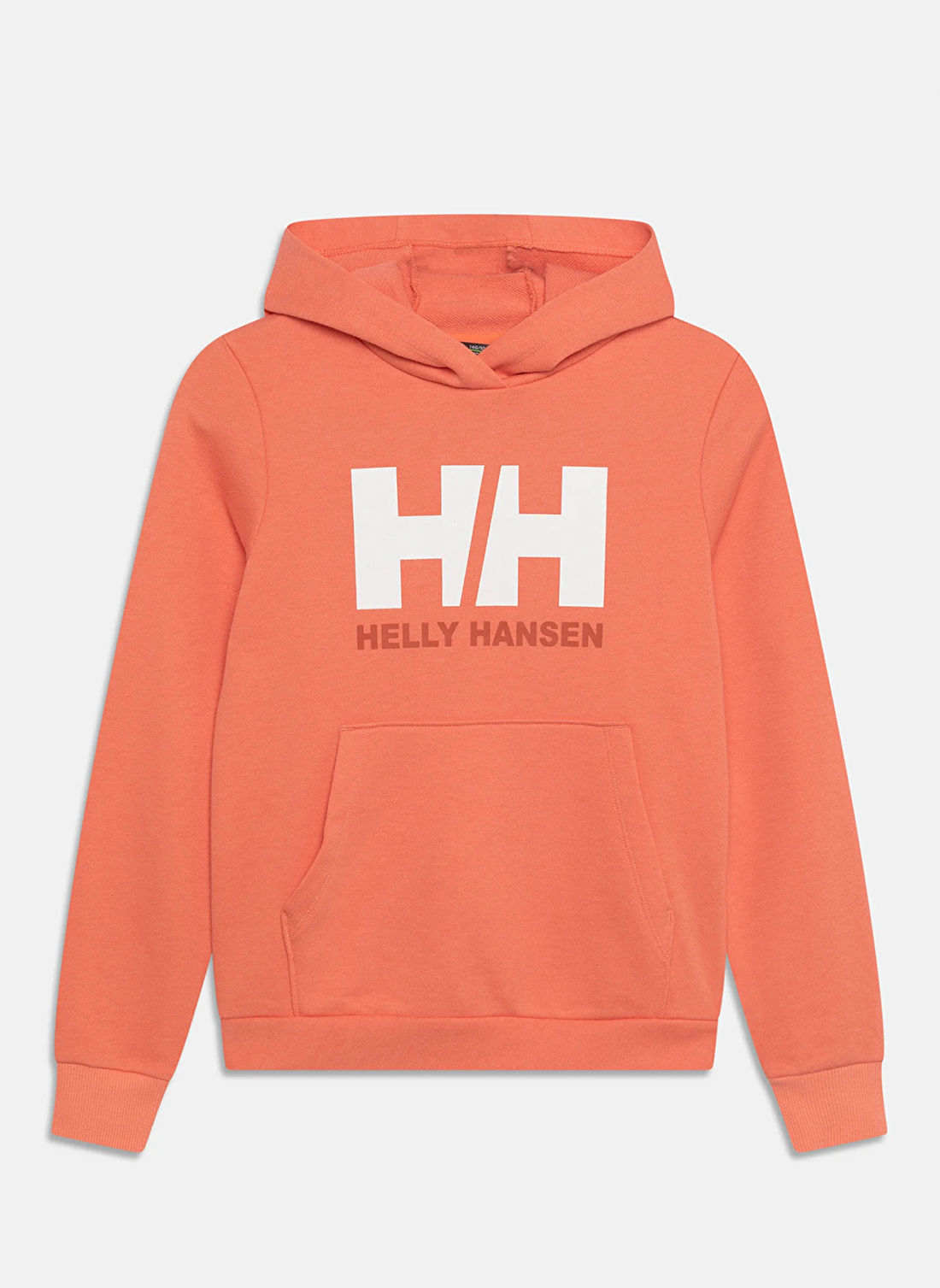 Helly Hansen Somon Kız Çocuk Kapüşonlu Uzun Kollu Sweatshirt PEACH ECHO JR HH LOGO HOODIE 2.0   