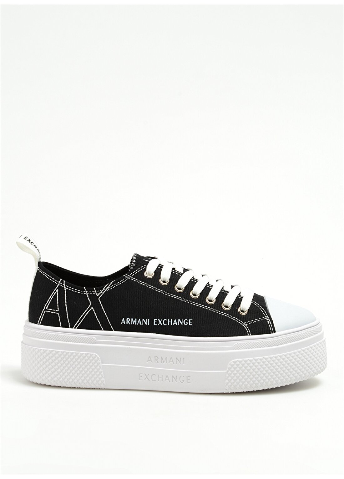 Armani Exchange Siyah Kadın Sneaker XDX115XV695S526
