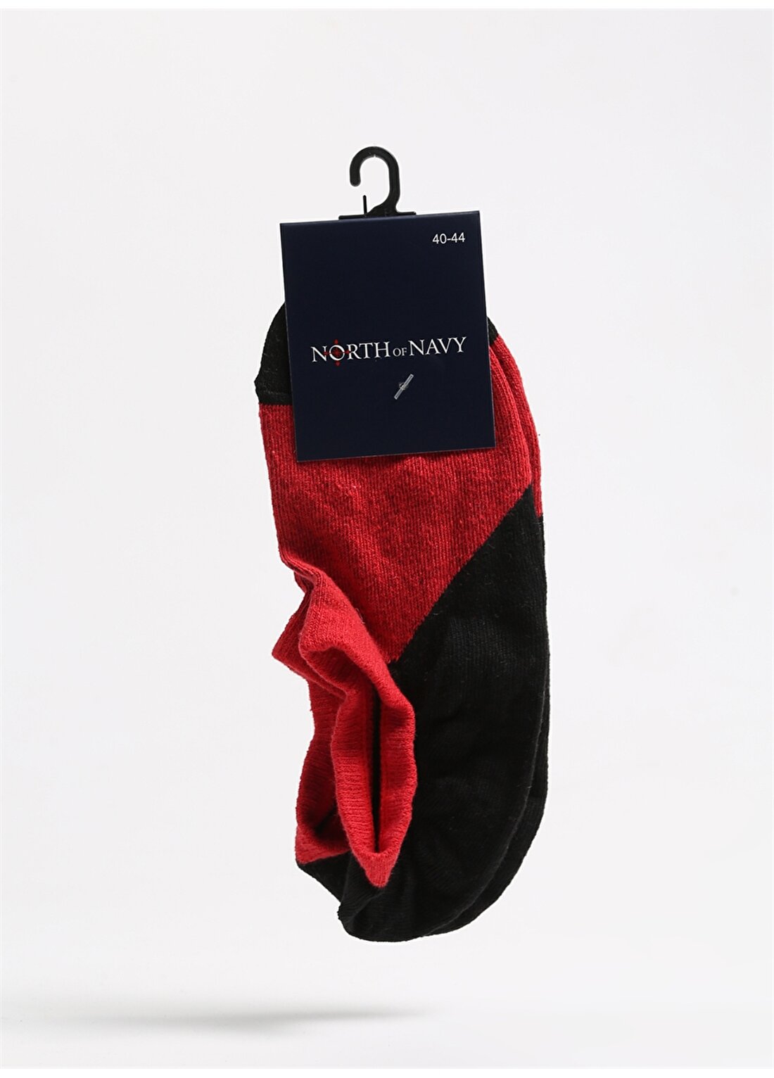 North Of Navy Kırmızı Erkek Babet Çorabı NON-BBT-LTKS