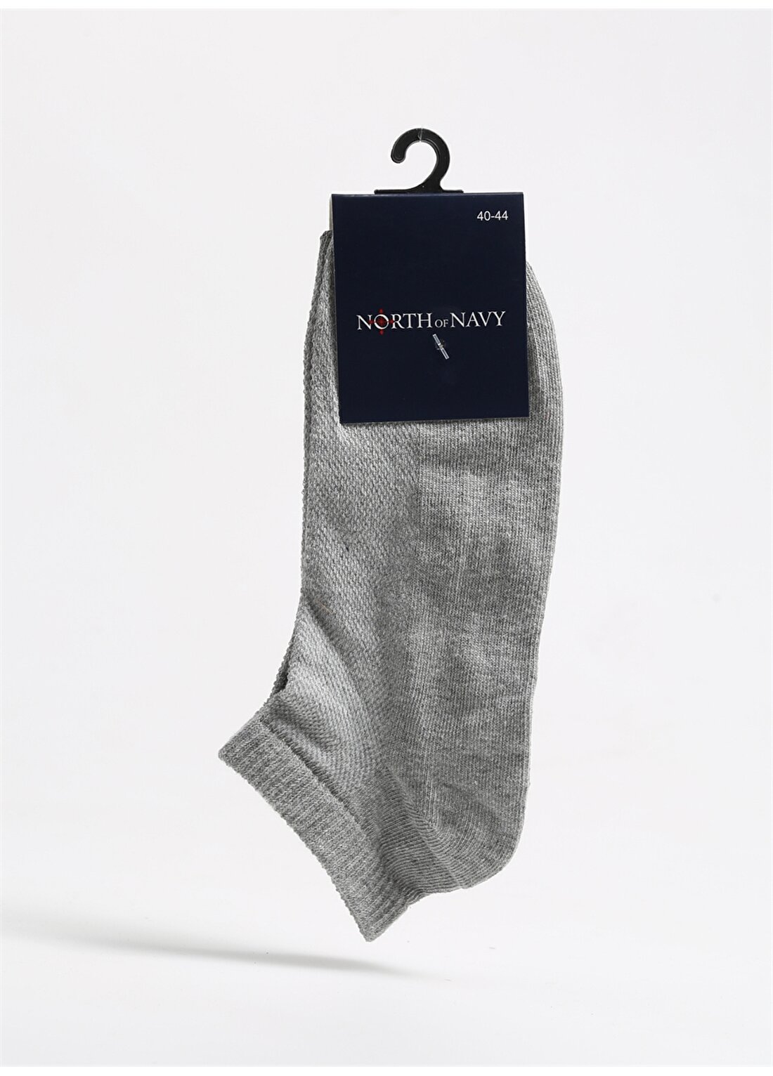 North Of Navy Gri Erkek Sneaker Çorabı NON-PTK-LTKS