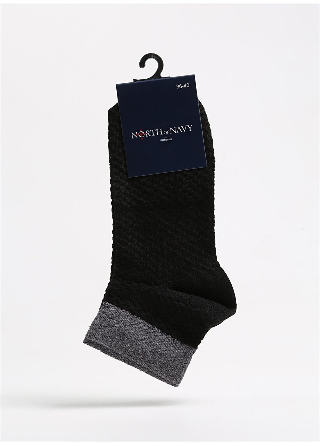 North Of Navy Siyah Kadın Patik Çorap NON-PTK-LTKS