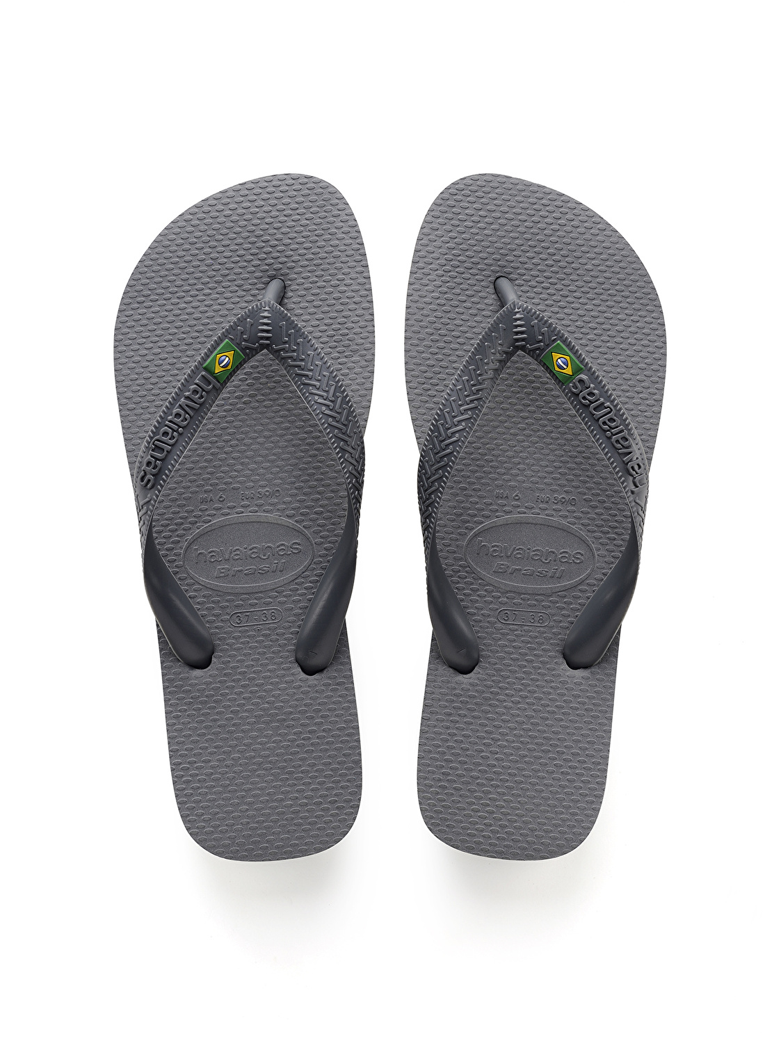 Havaianas Gri Erkek Terlik BRASIL STEEL GREY 43/44