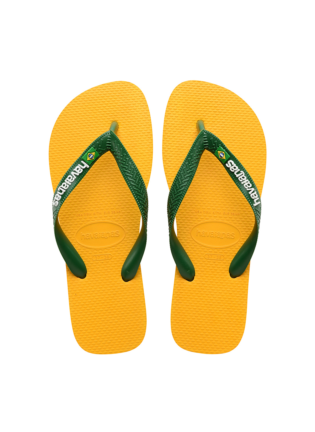 Havaianas Sarı Erkek Terlik BRASIL LOGO POP YELLOW 41/42