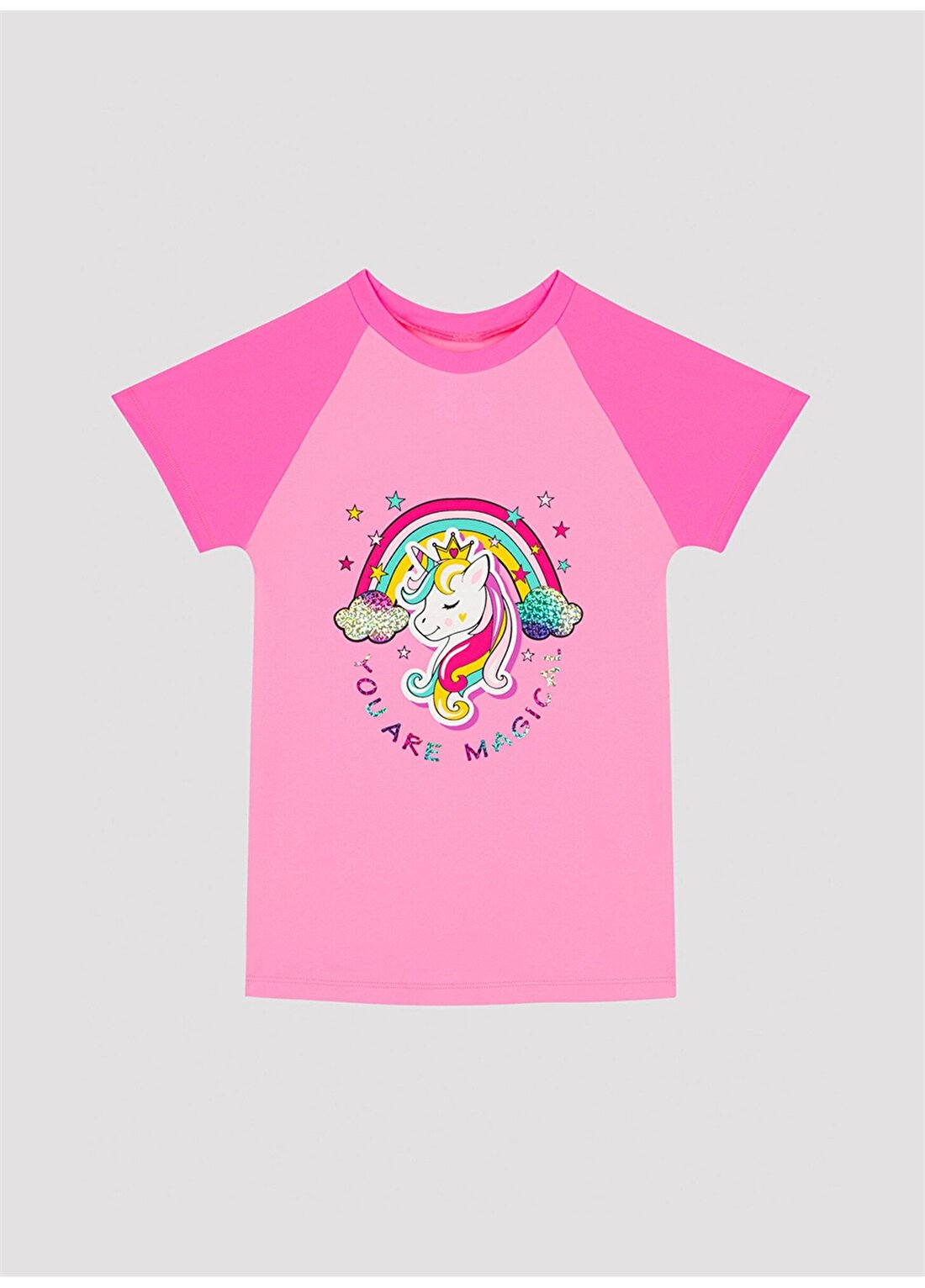 Penti Açık Pembe Kız Çocuk T-Shirt PLRL51X023IY