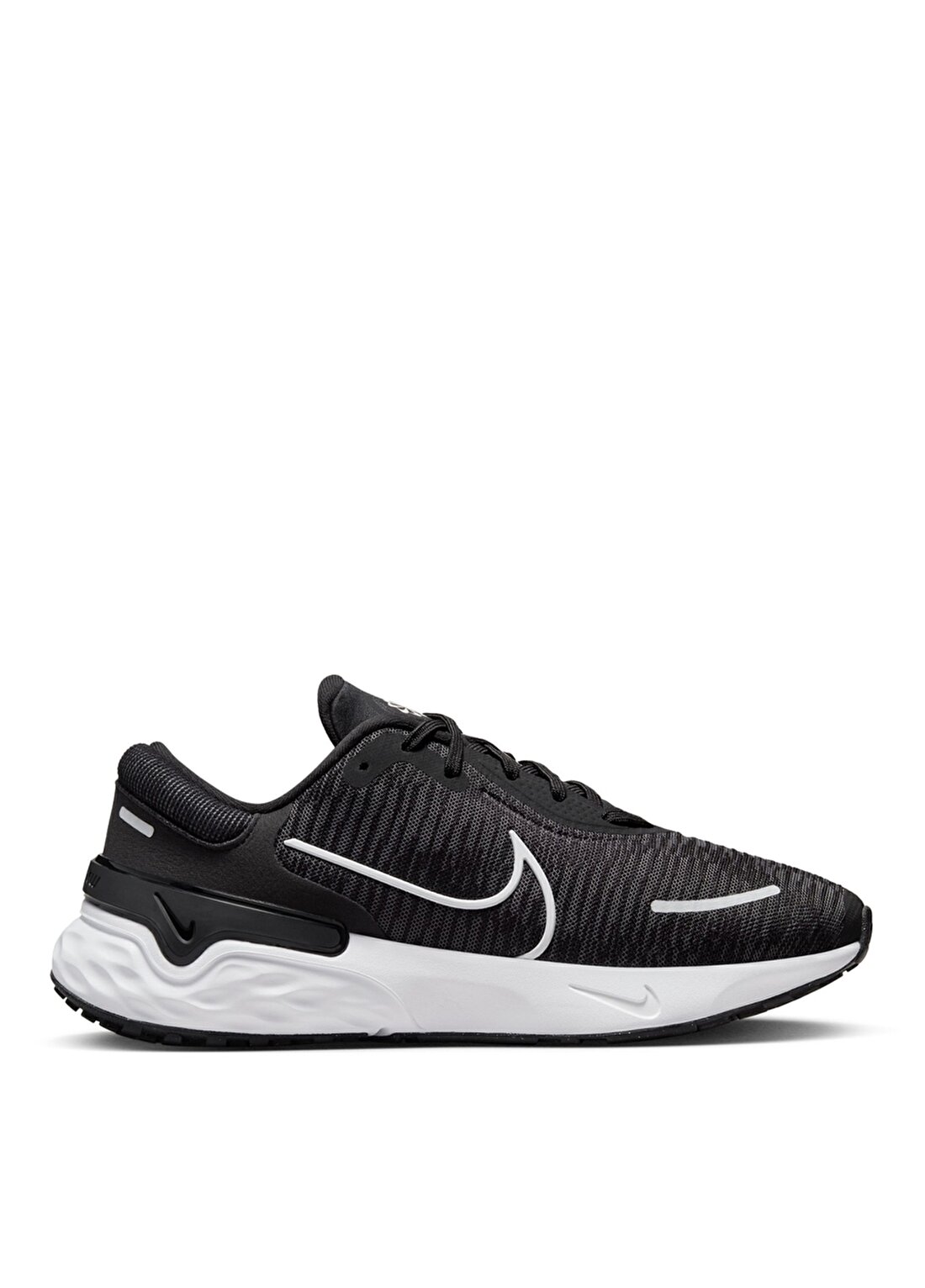 Nike Siyah - Gri - Gümüş Kadın Deri Koşu Ayakkabısı DR2682-002 W NIKE RENEW RUN 4