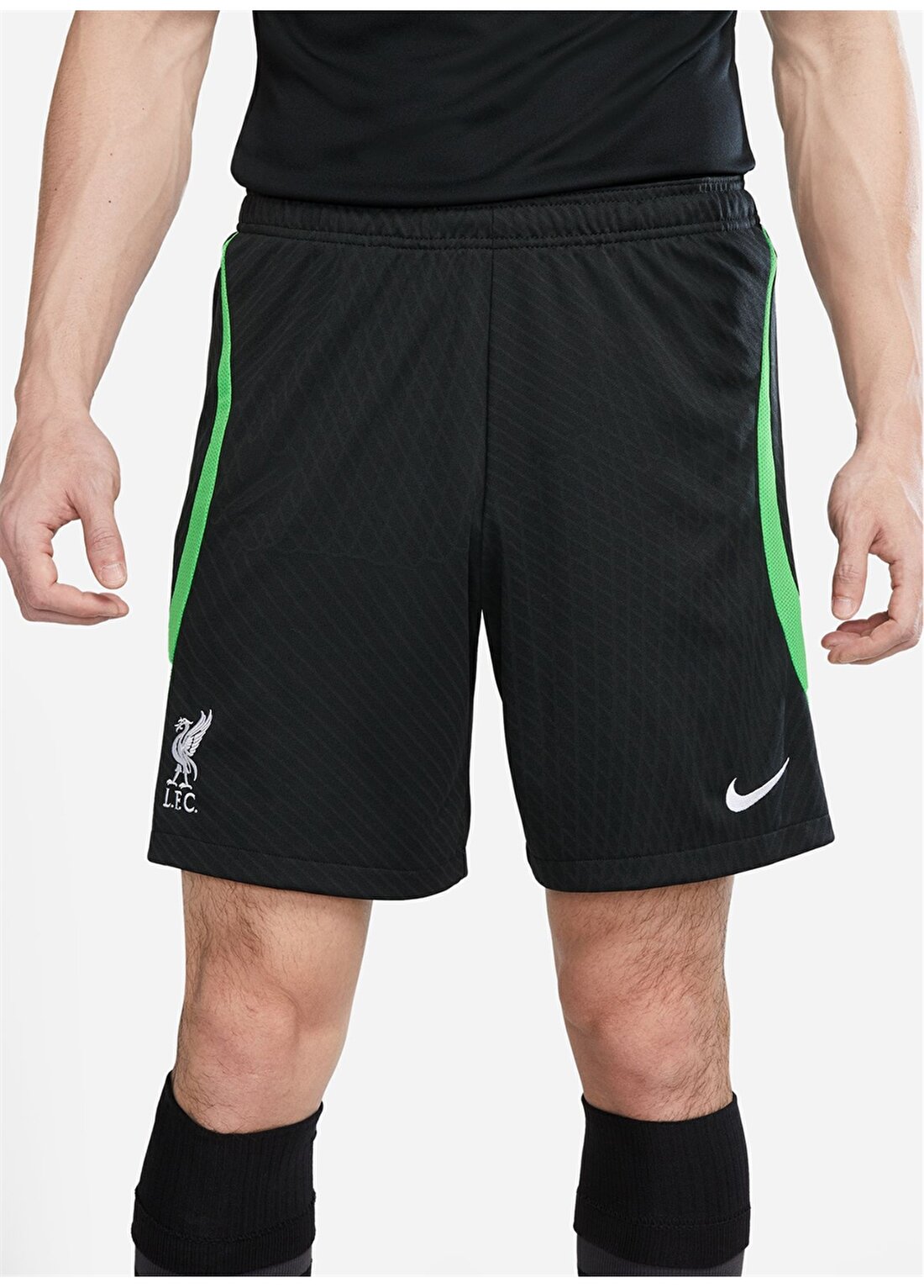 Nike Siyah - Gri - Gümüş Erkek Şort DX3191-012 LFC NK DF STRK SHORT KZ