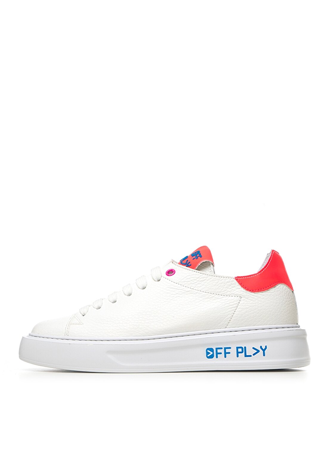 Off Play Beyaz Kadın Deri Sneaker XWFIRENZE1CV02GM12