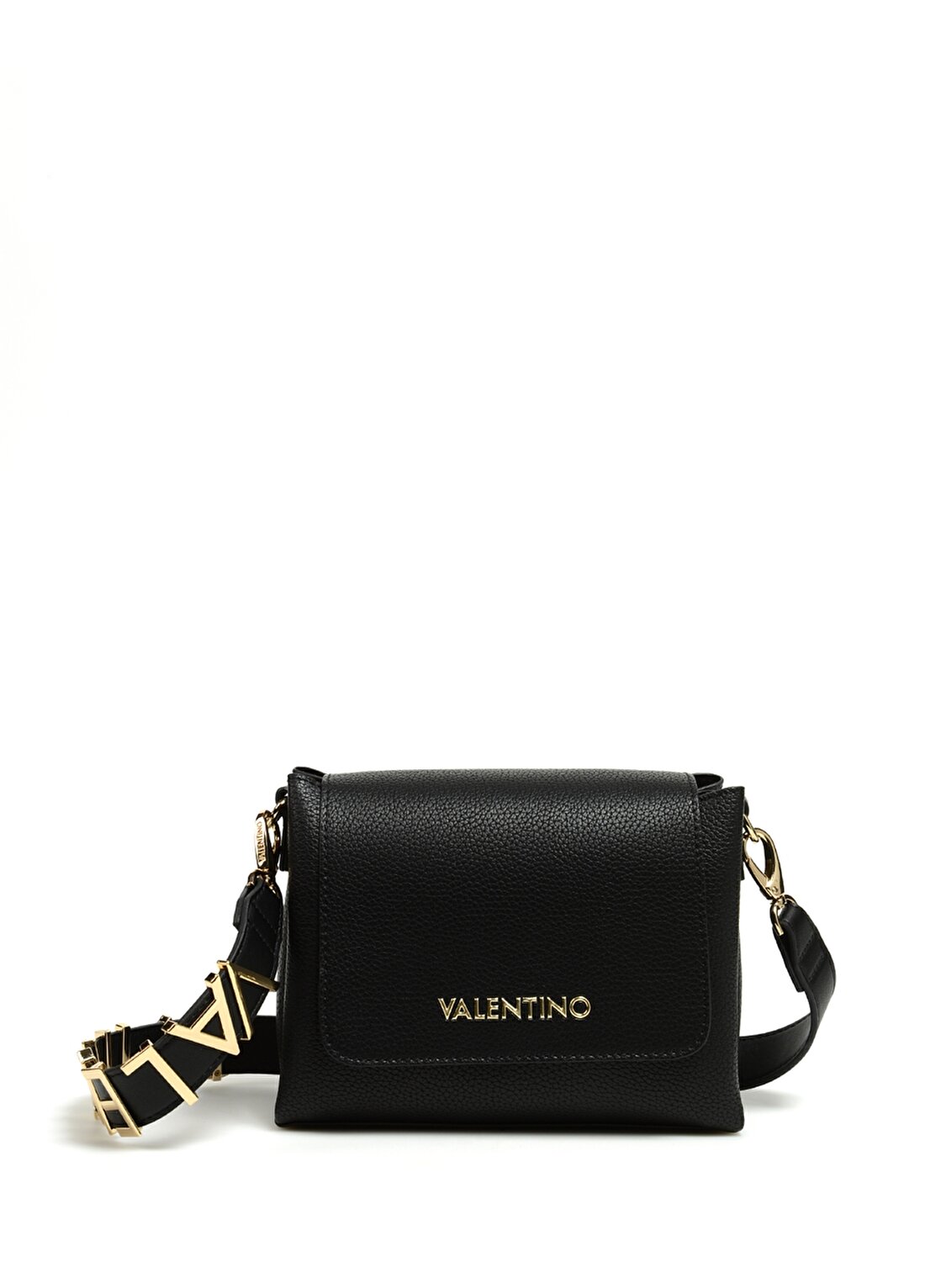 Valentino Siyah Kadın 21,5X15x10 Cm Çapraz Çanta VBS5A806001
