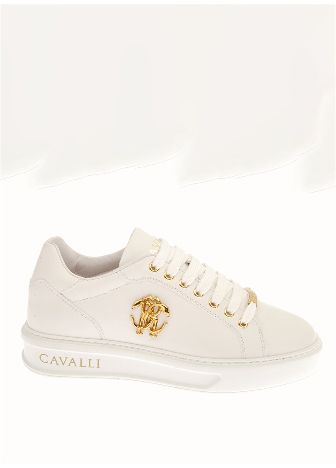 Roberto Cavalli Beyaz Kadın Sneaker 18620