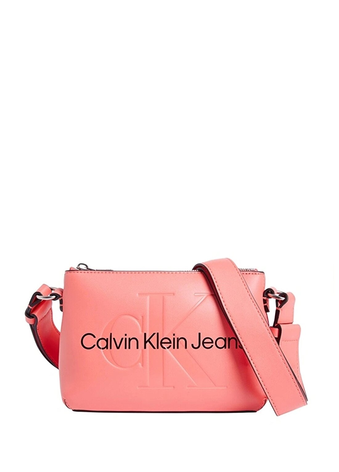 Calvin Klein 14,5X20x8 Cm Pembe Kadın Çapraz Çanta K60K610681