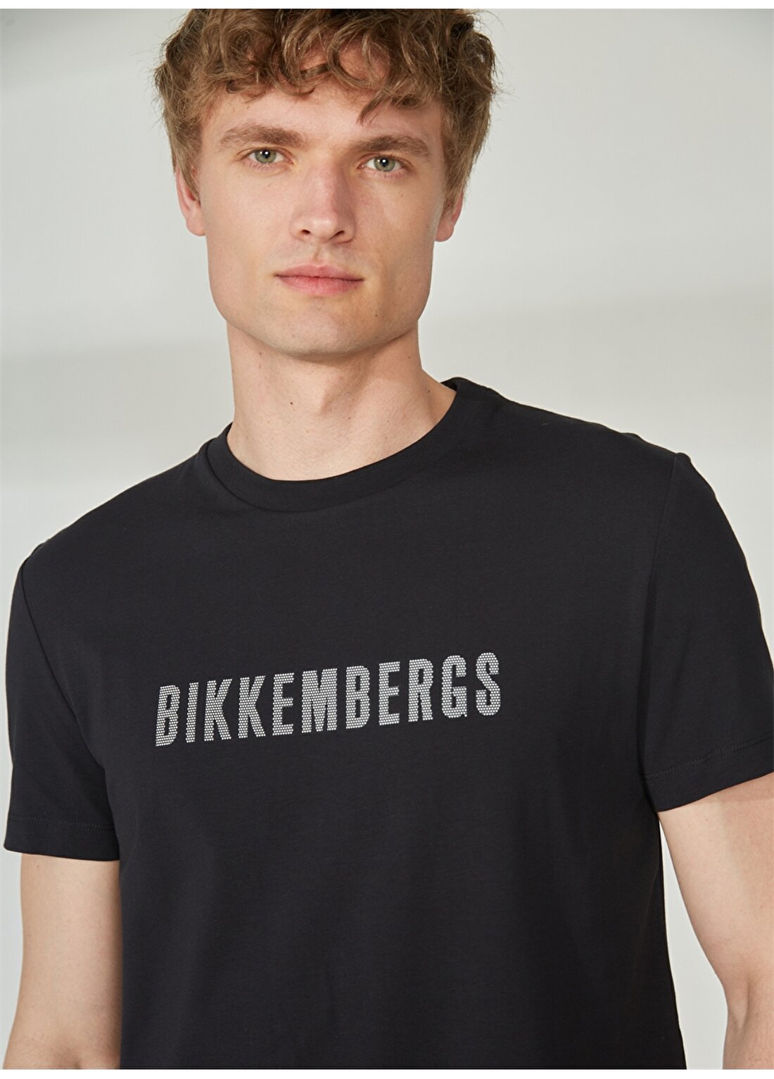 Bikkembergs Siyah Erkek T-Shirt C 4 101 2S