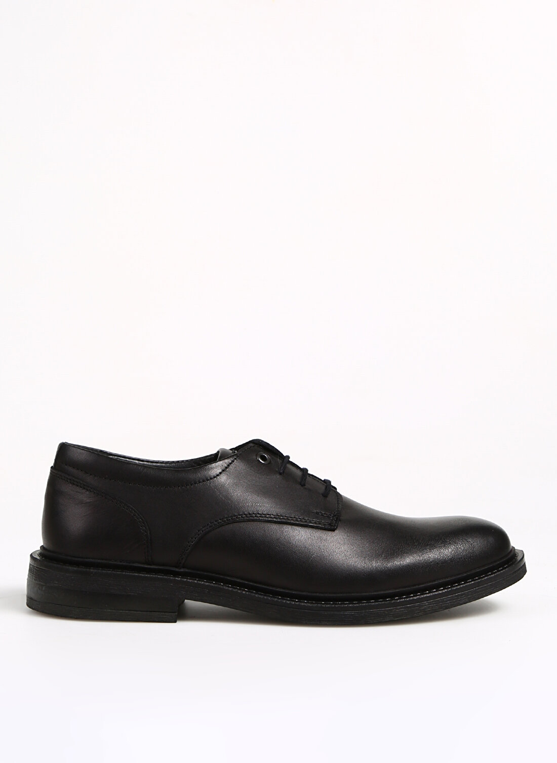 Fabrika Deri Siyah Erkek Klasik Ayakkabı ADORIA