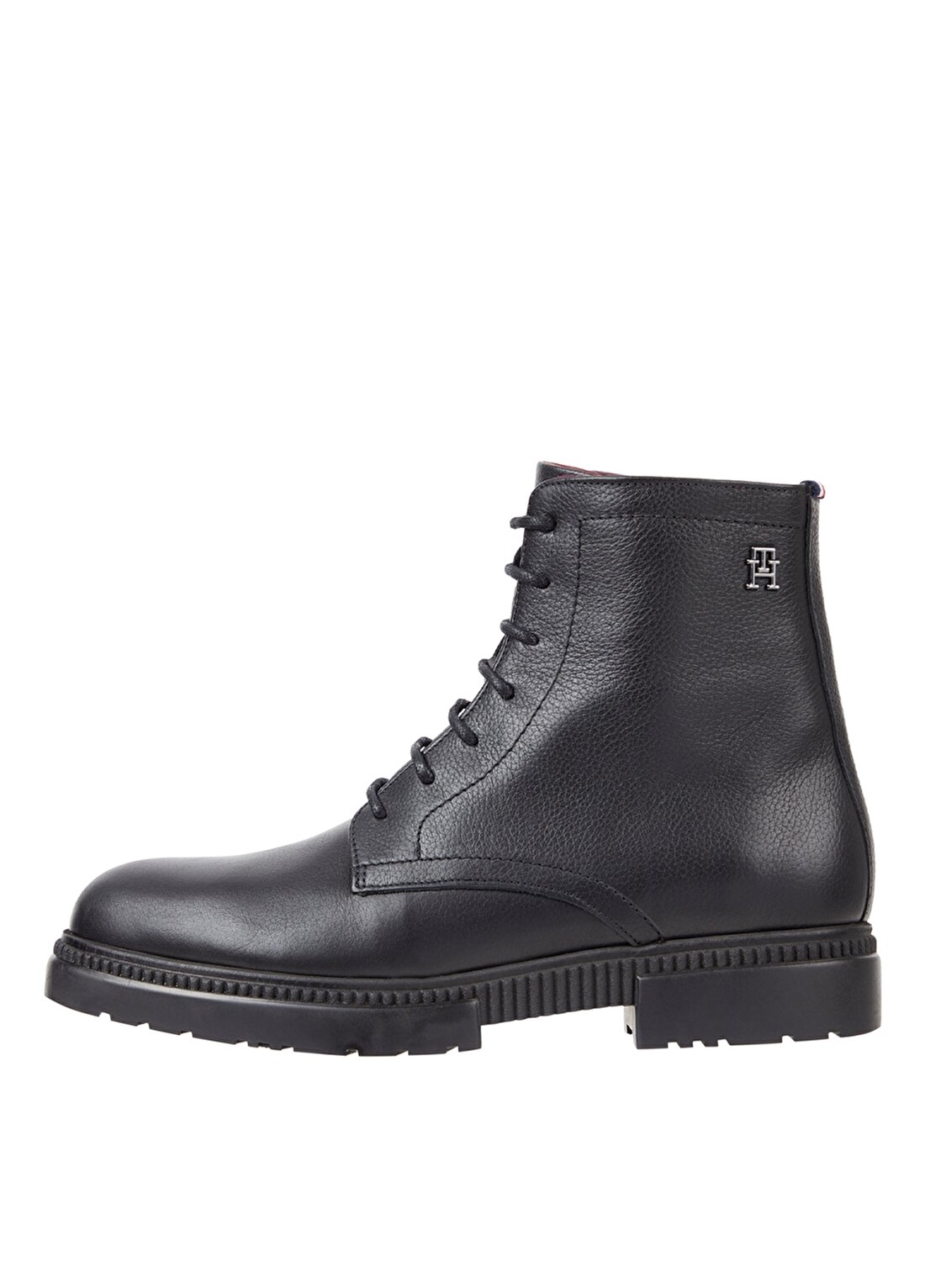 Tommy Hilfiger Deri Siyah Erkek Bot COMFORT CLEATED THERMO LTH BOOT
