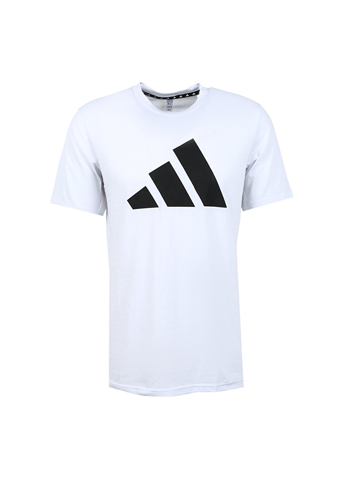 Adidas Beyaz Erkek Yuvarlak Yaka Regular Fit T-Shirt IM4373-TR-ES FR LOGO T WHI
