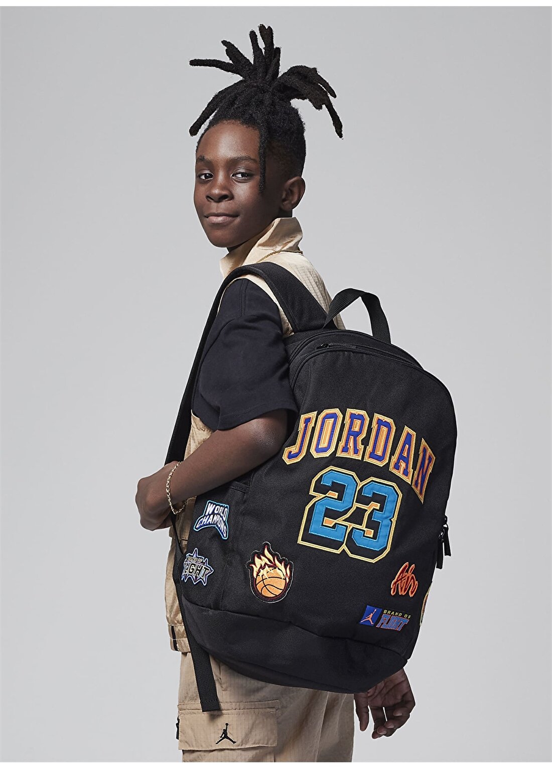 Nike Siyah Erkek Çocuk Sırt Çantası 9A0846-023 JAN JORDAN JP BACKPACK