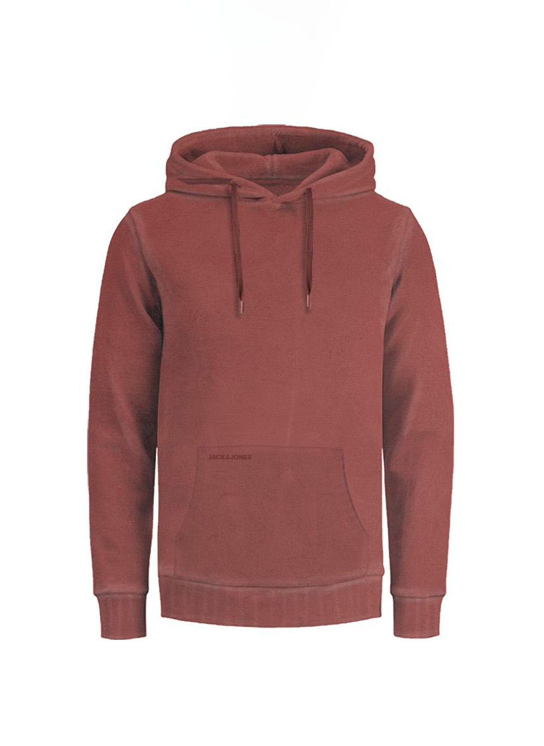 Jack & Jones Kapüşon Yaka Kırmızı Erkek Sweatshırt 12234739_JJEDREW SWEAT HOOD NOOS