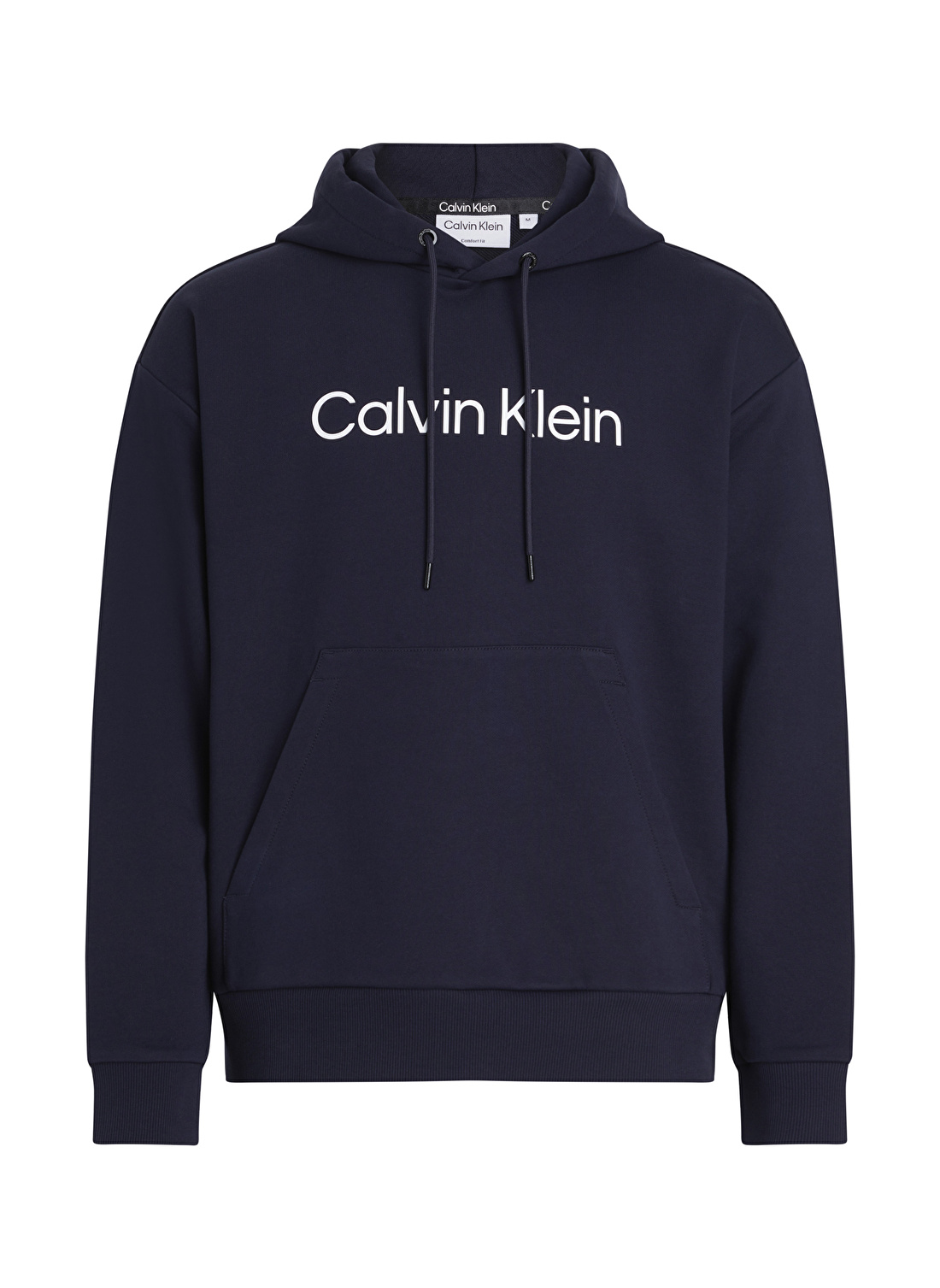 Calvin Klein Kapüşon Yaka Mavi Erkek Sweatshırt K10K111345CHW