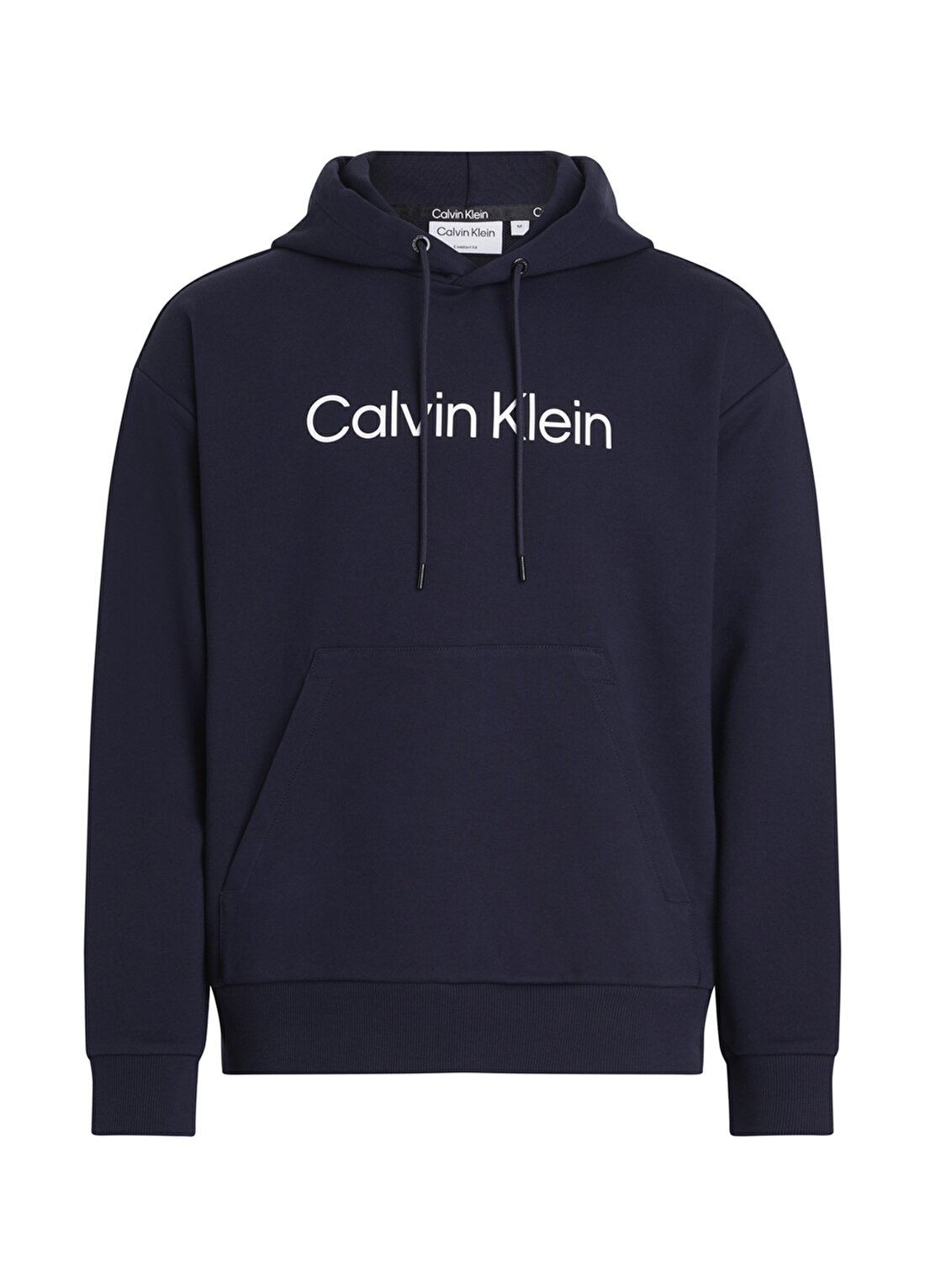 Calvin Klein Kapüşon Yaka Mavi Erkek Sweatshırt K10K111345CHW