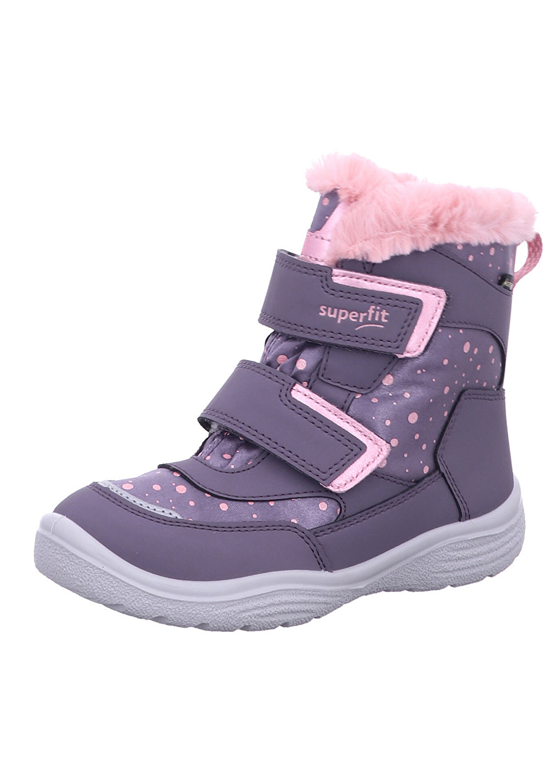 Superfit Lila Kız Çocuk Gore-Tex Süet + Deri + Tekstil Bot CRYSTAL 1-009091-8500-2