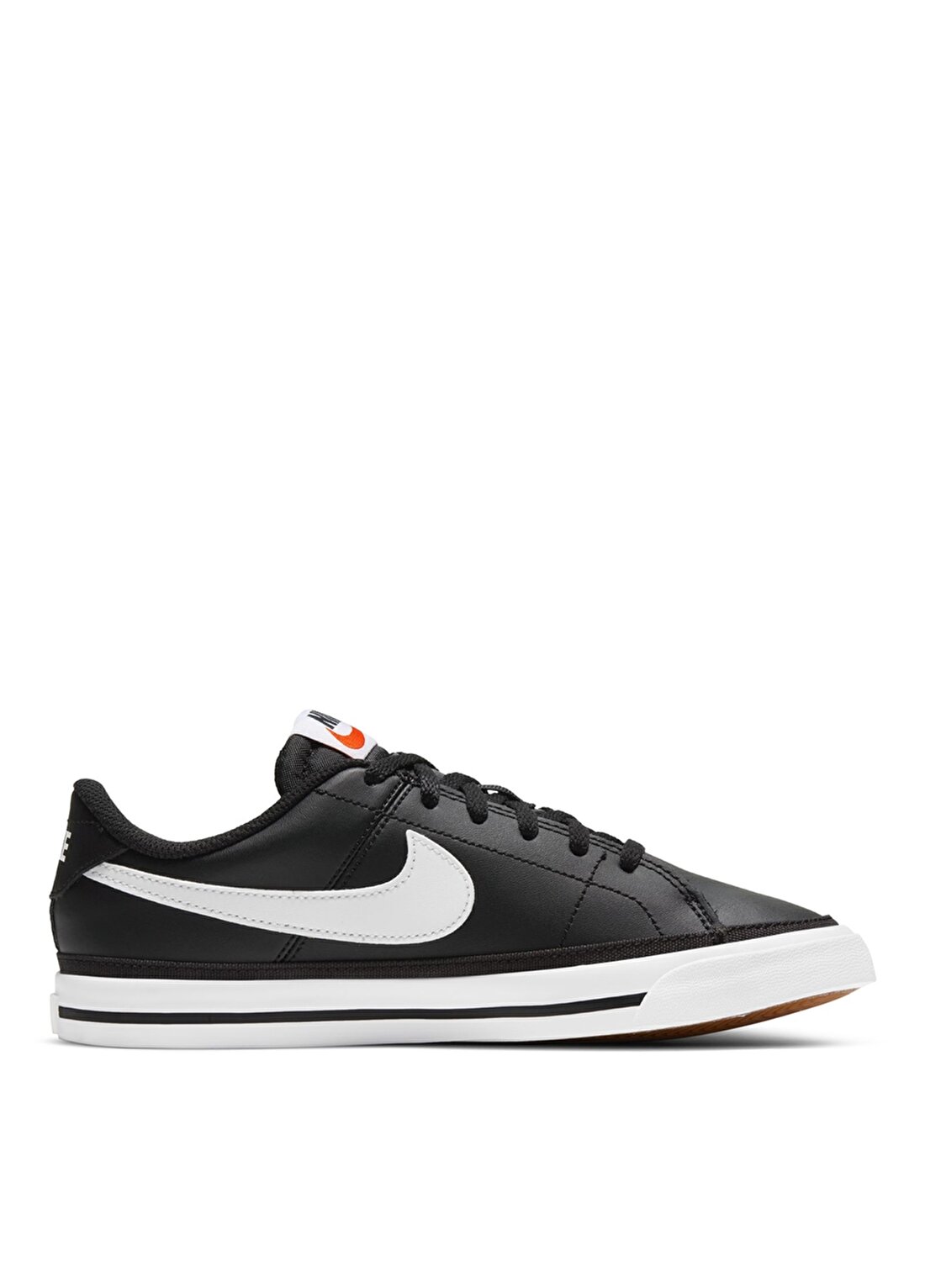 Nike Çocuk Siyah - Beyaz Yürüyüş Ayakkabısı DA5380-002 NIKE COURT LEGACY (GS)
