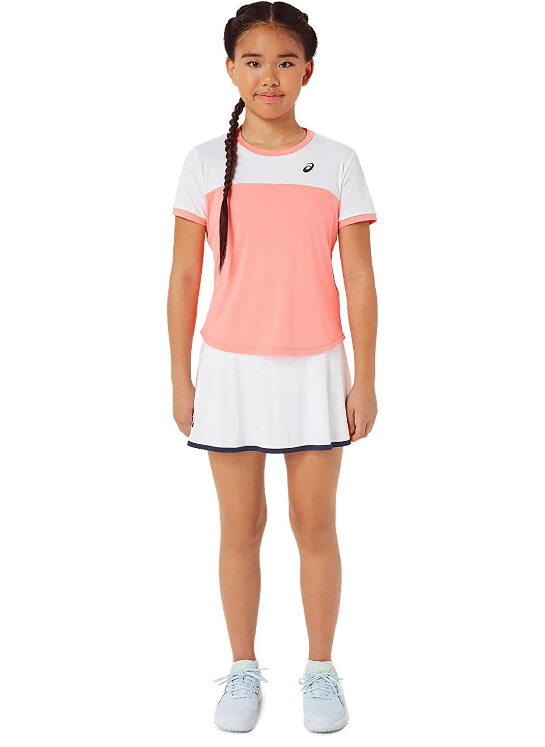 Asics Gül Kurusu Kız Çocuk T-Shirt 2044A039-701 TENNIS SS TOP